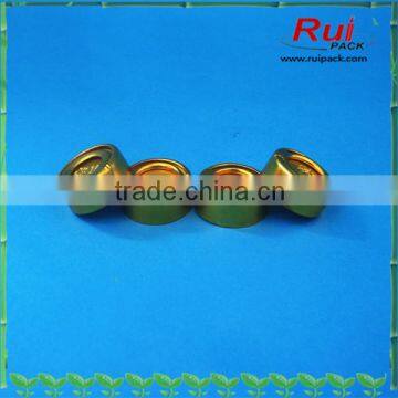 crimp on golden oral liquid bottle cap,crimp on aluminum cap for oral liquid glass bottle