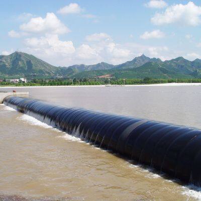 Hydraulic dams Rubber gates