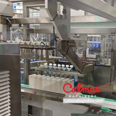 Wrap-Around Cartoning Machine for Stand Up Pouches