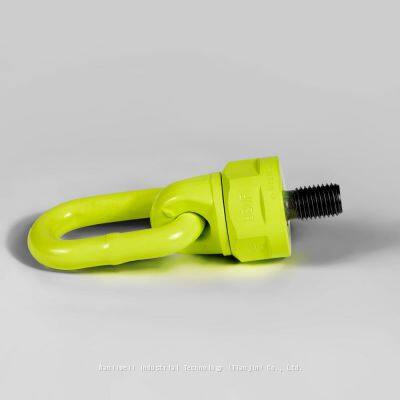 Customized CNC Machined High Load Steel Safety Engineered Swivel Hoist Ring M8 photo-4