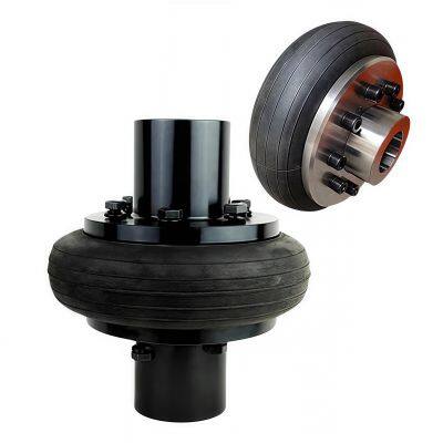 Customizable Rigid Iron Steel Aluminium Rubber Tyre Coupling OEM Support for Pumps Industrial Equipment Construction Industries photo-3