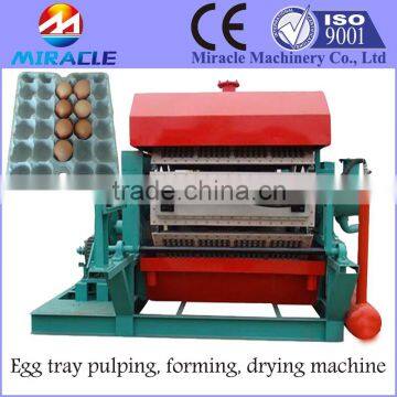 Egg tray pulping and forming machine for sale, fast delivery forming egg tray machine