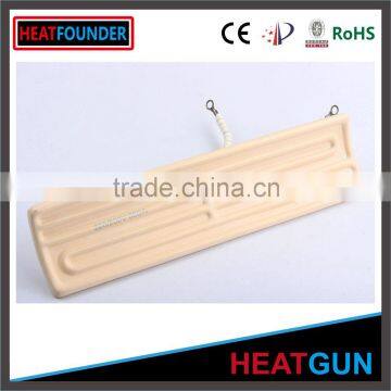 220V 500W 300W 800W 1000W WHITE CERAMIC HEATING PLATE/CERAMIC HEATER PARTS/INFRARED CERAMIC HEATER LAMP