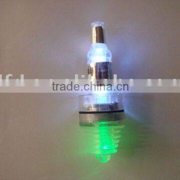 Led flashlight wine bottle stopper with projector popular used in Bar & Party