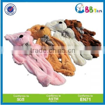 Wholesale unstuffed teddy bear skins, unstuffed plush animal skins