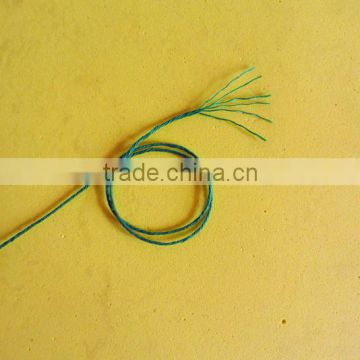 A206 green 100 virgin polyester industrial bale sewing thread