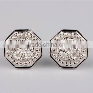 2015 Smart Earring Designs 925 Silver Sterling Brand Name Silver Jewelry
