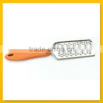 Plastic handle kitchen vegetable grater