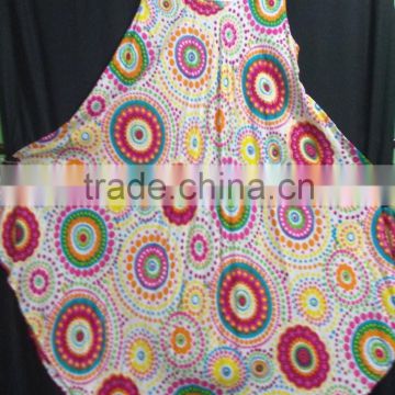 Indian printed Umbrella Dress clothing factory in India cotton umbrella dress Sleeveless Women Umbrella Sundress Summer Dress