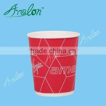 Disposable coffee cups double wall