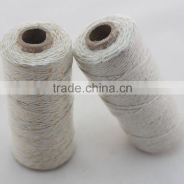 2015 New Gold Baker's Twine Silver Baker's Twine Gold and Silver Cotton Twine Wholesale