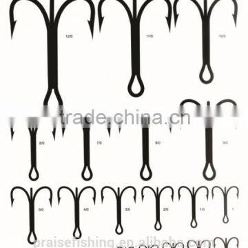 Red Paint High carbon steel PR-3551 O SHAUGHNESSY TREBLE wholesale fishing hook