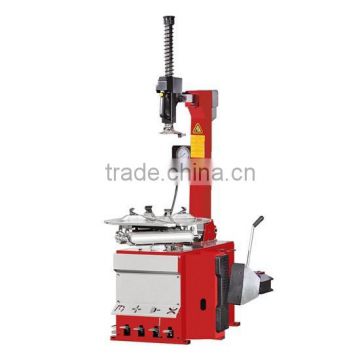 Pneumatically operated tilting column Tire changer tractor