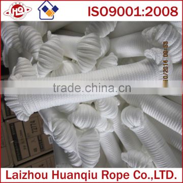 China supplier white color pp braided rope