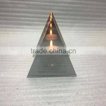 Christmas Tree Style Tea-light Glass Candle Holder