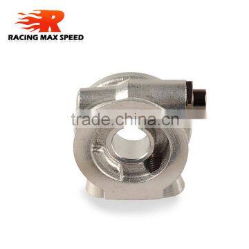 Hi Flow AN8 Oil Filter Adapter Thermostat Aluminium Oil Filter Adapter photo-2