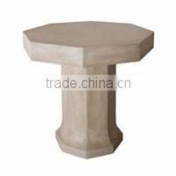 garden furniture concrete octagon table