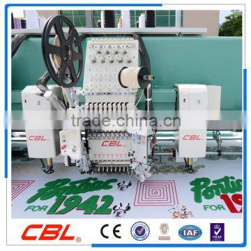 Hot sale flat chenille sequin and cording computerized embroidery machine