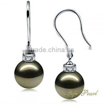 18K Tahiti Pearl Earring