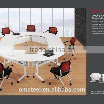 China Manufacturer Office Furniture Steel Metal Table for Training photo-2