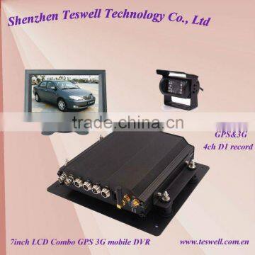 TESWELL 7 inch LCD TFT Monitor Truck DVR Solution FOR LOGISTIC TRUCK,VEHICLES