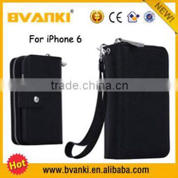 Fancy Mobile Accessories Cell Phone Credit Card Holder For IPhone 6 Case Leather,Genuine Leather For IPhone 6 Case Plug-in Cover photo-2