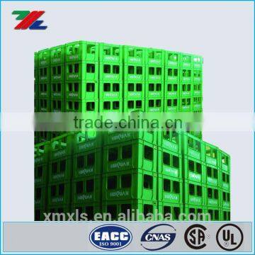 PP Plastic Beer Storage Packaging Turnover Box . 24 Bottles Plastic Beer Bottles Storage Basket Quality Choice photo-2