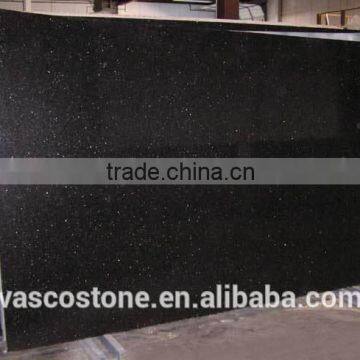 beauty high quality and cheap black galaxy granite kicthen housing decoration