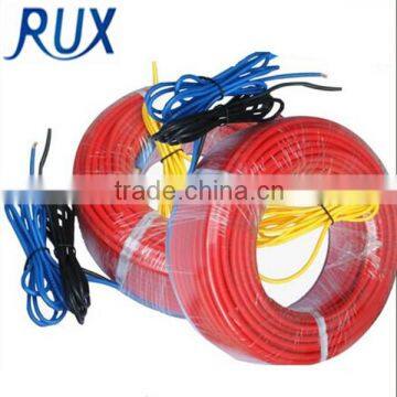 18w Red Pipe Outdoor Underfloor Heating Silicon Rubber Cable Quality Choice