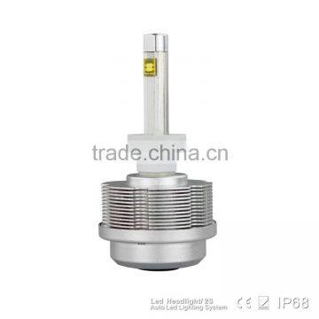 H1 30w Waterproof Car Led Driving Headlight With Aviation Aluminum Housing photo-3