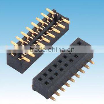 1.0mm SMT female socket with Alignment