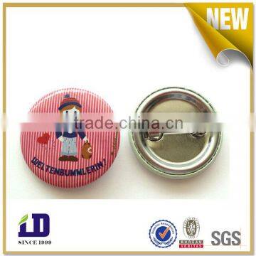 tin button badge