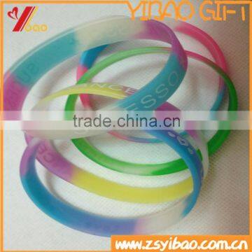 Glow In Dark Wristband / Silicone Luminous Bracelet / Soft Silicone Wrist Band