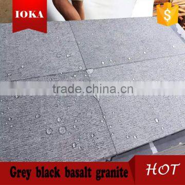 chiseled black basalt