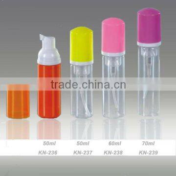 Plastic foam bottle,foaming spray bottle,soap foam pump bottle