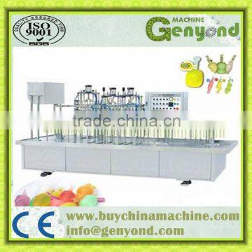 Automatic Ice pop& freeze pop&jelly stick filling and sealing machine