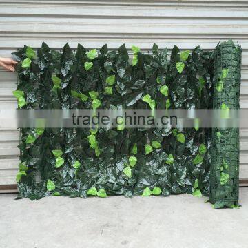 Artificial Plants Green Fence,Artificial Ivy Fence for garden decoration