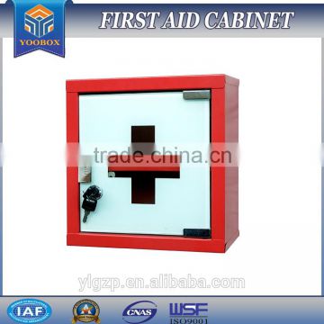 2016 YooBox Hospital Use Steel Powder Coated Medical Cabinet and Glass Door First Aid Cabinet