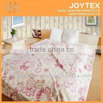 Rotary Screen Printing Coral Fleece Blanket JOYTEX