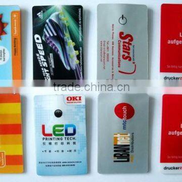 credit card shaped emergency promotional led light