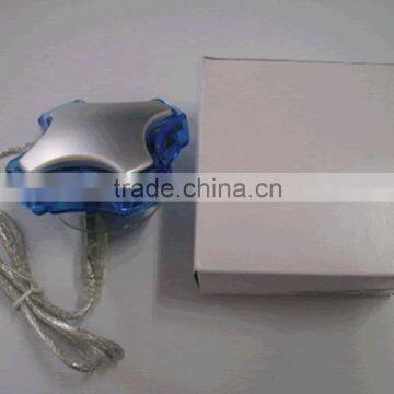 Most Popular Christmas Gift Hot Sale ABS Material 4 Ports Colorful Usb Cable Hub /splitter 2.0 for Laptop,pc,keybord,u-disk