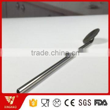 Bulk Price Stainless Steel Metal Drinking Straws With Spoon photo-5