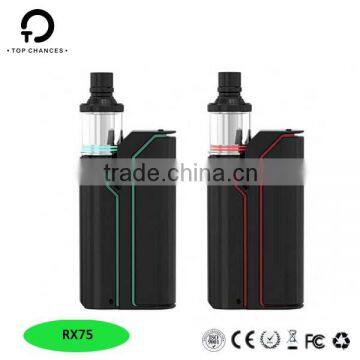 Wholesale alibaba New Products Wismec Reuleaux rx75 kit wholesale original Reuleaux rx75 wholesale alibaba