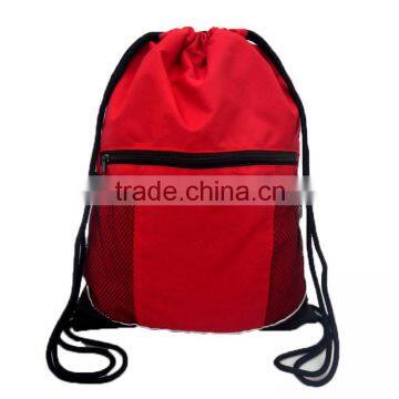 Promotion Waterproof Polyester Drawstring Backpack Beach Bag