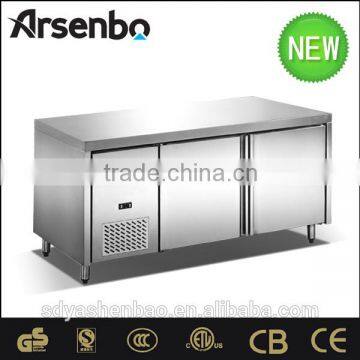 2015 Hot Selling Stainless Steel Working Table Refrigerator