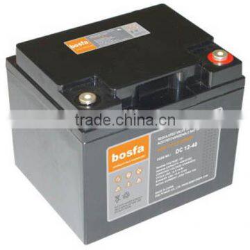 12v rechargable lighting battery 40ah battery 36v solar batter charging