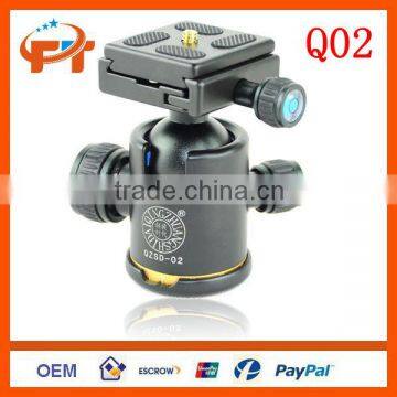 Tripod Metal Ball Head with Quick