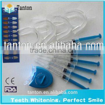 7pcs 2.5ml FDA approved peroxide teeth whitening kit from tanton