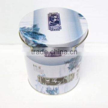 china import round cigarette tin box