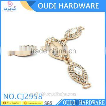 2016 Fashion High Quality Rhinestone Shoe Buckles For Ladies Sandal